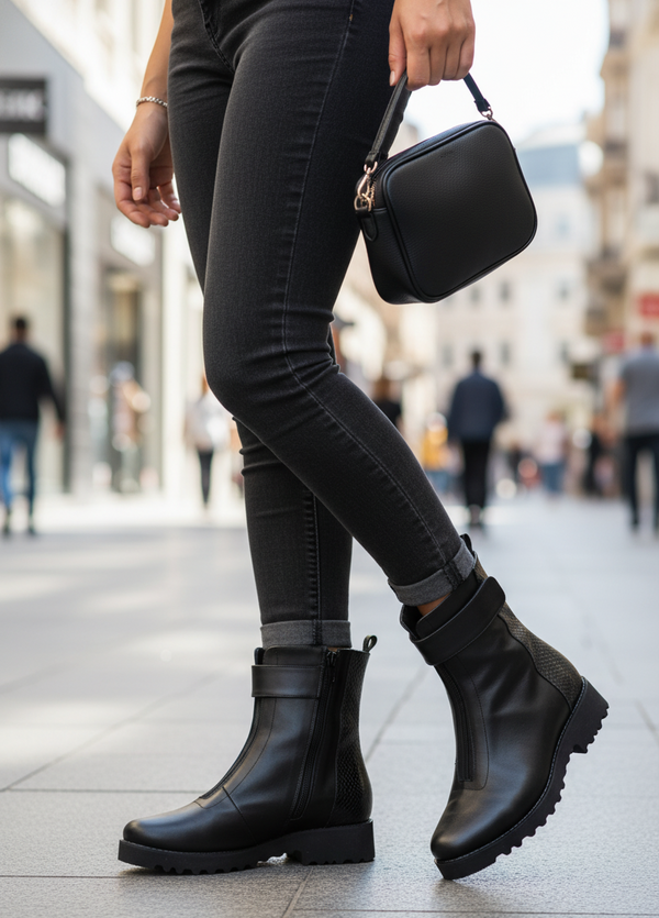 ghete piele naturala la comanda