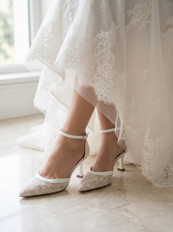 pantofi mireasa piele naturala comanda