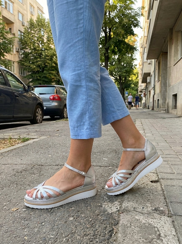 sandale piele naturala comanda