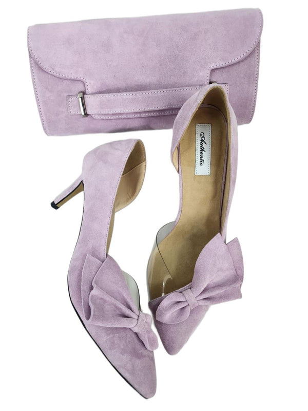 Set Pantofi dama si Plic din piele naturala Bonnie