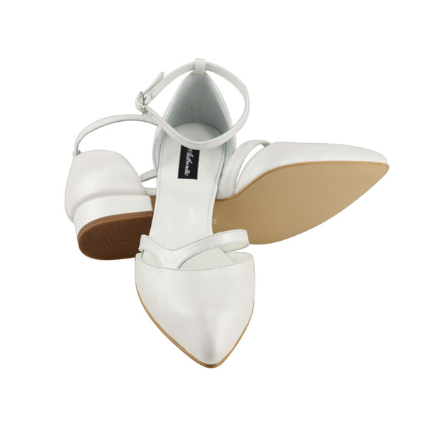Balerini eleganti din piele naturala future bride