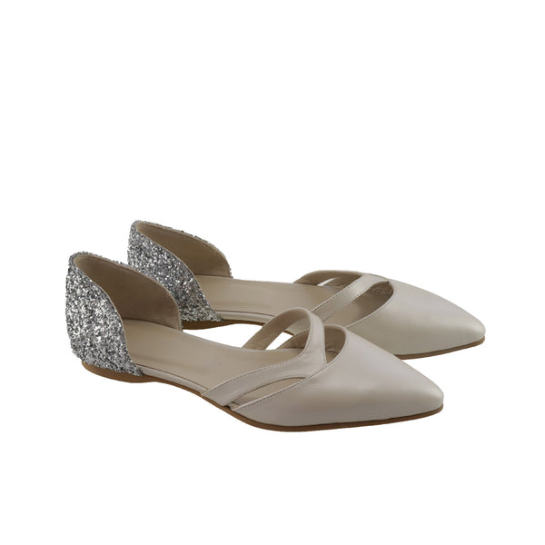 Balerini din piele naturala Amalia