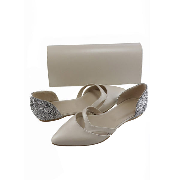 Balerini din piele naturala Amalia