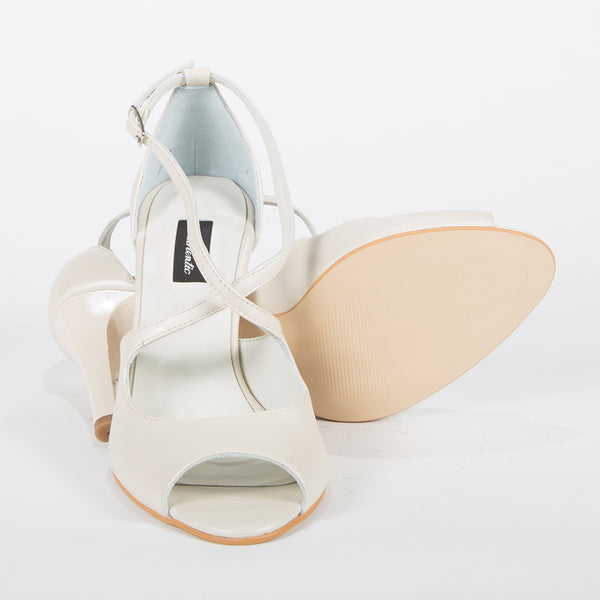 Sandale din piele naturala Romantic