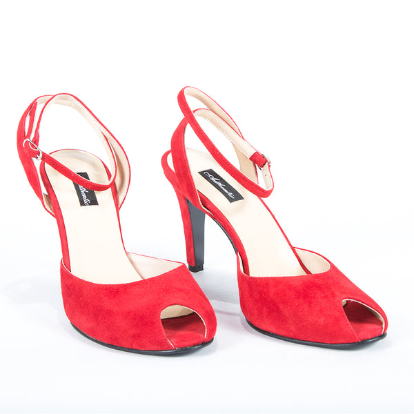 Sandale din piele naturala Red Hot