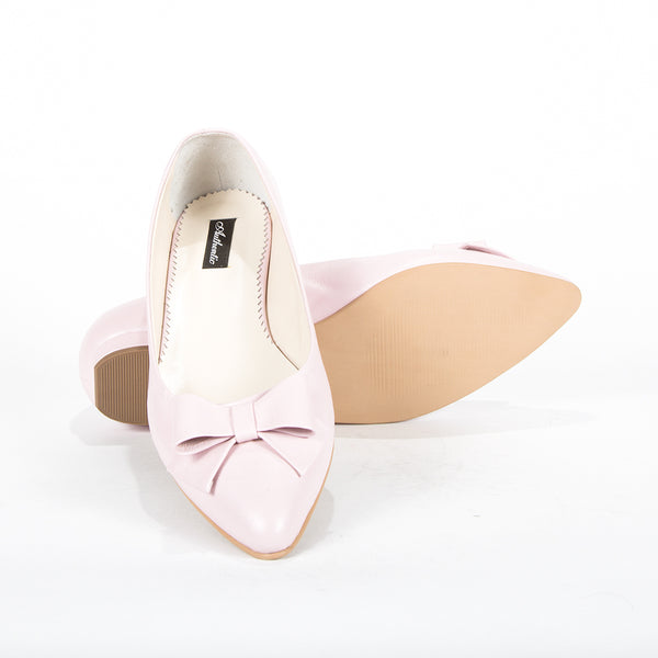 Balerini din piele naturala Alice in wonderland