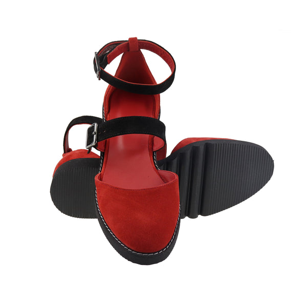 Balerini din piele intoarsa fire