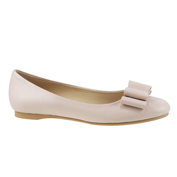 Balerini din piele naturala Bombon