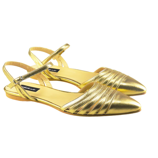 Balerini din piele naturala Princess