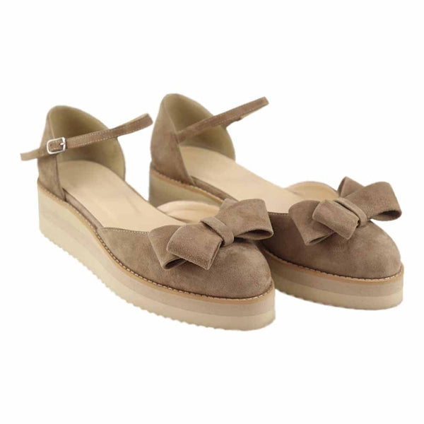 Balerini din piele intoarsa Comfy comfy