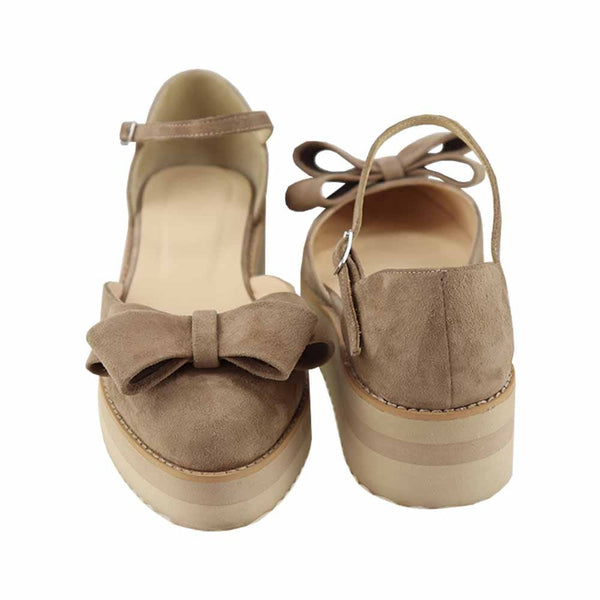 Balerini din piele intoarsa Comfy comfy