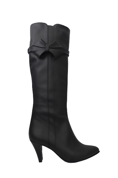 Cizme piele naturala neagra Luna