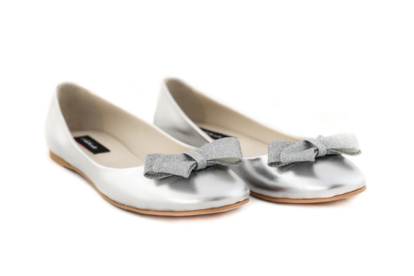 Balerini din piele Snow white