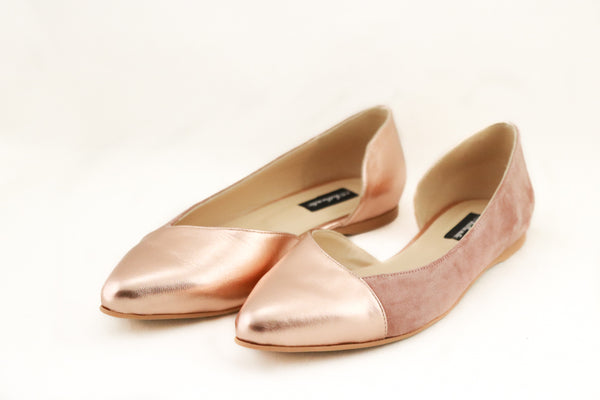 Balerini din piele naturala Dollysh