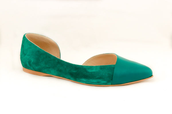 Balerini din piele naturala Run The World