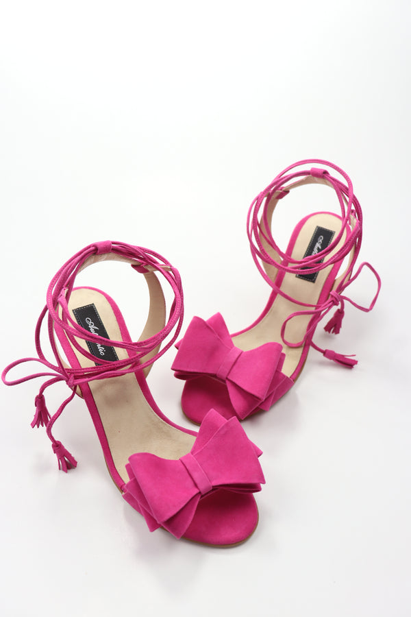 Sandale din piele naturala intoarsa Fever