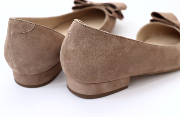 Pantofi din piele intoarsa blooming life