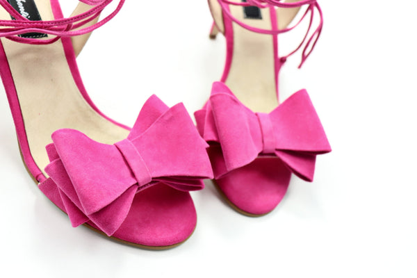 Sandale din piele naturala intoarsa Fever