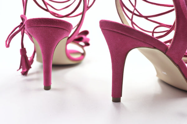 Sandale din piele naturala intoarsa Fever