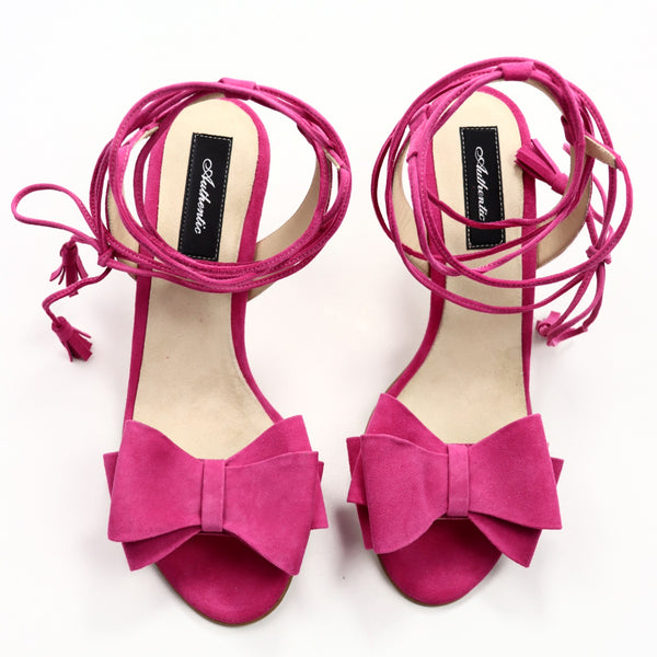 Sandale din piele naturala intoarsa Fever