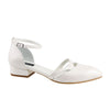 Balerini eleganti din piele naturala future bride