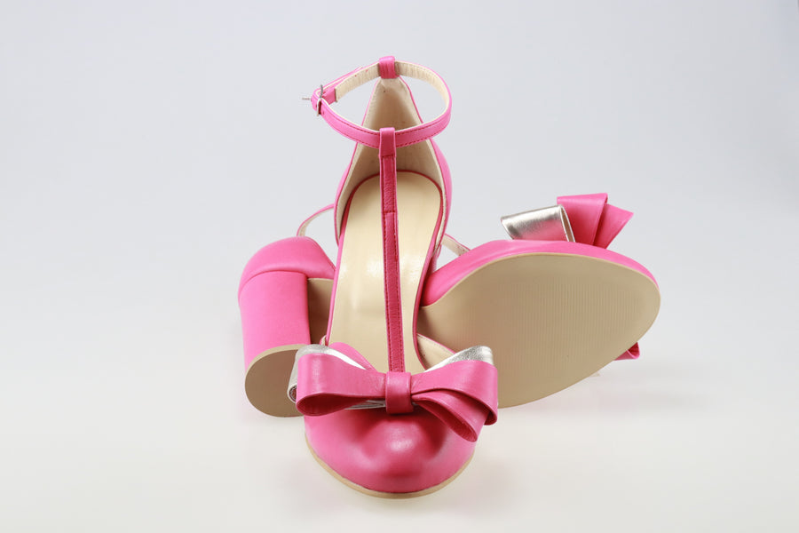 Pantofi din piele naturala La vie en rose