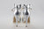 Sandale din piele naturala Silver Bow