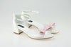 Sandale din piele naturala Pink Ribbon