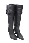 Cizme piele naturala neagra Luna