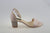 Sandale piele naturala nude Elisa