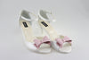 Sandale piele alb perlat Ana